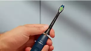 4 dalių šepetėlių galvučių pakuotė Philips Sonicare Optimal White HX6064/88 aprašymas - Prekės nuotrauka