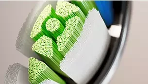 2 dalių šepetėlių galvučių pakuotė Philips Sonicare Optimal White, Baltos spalvos HX6062/87 aprašymas - Prekės nuotrauka
