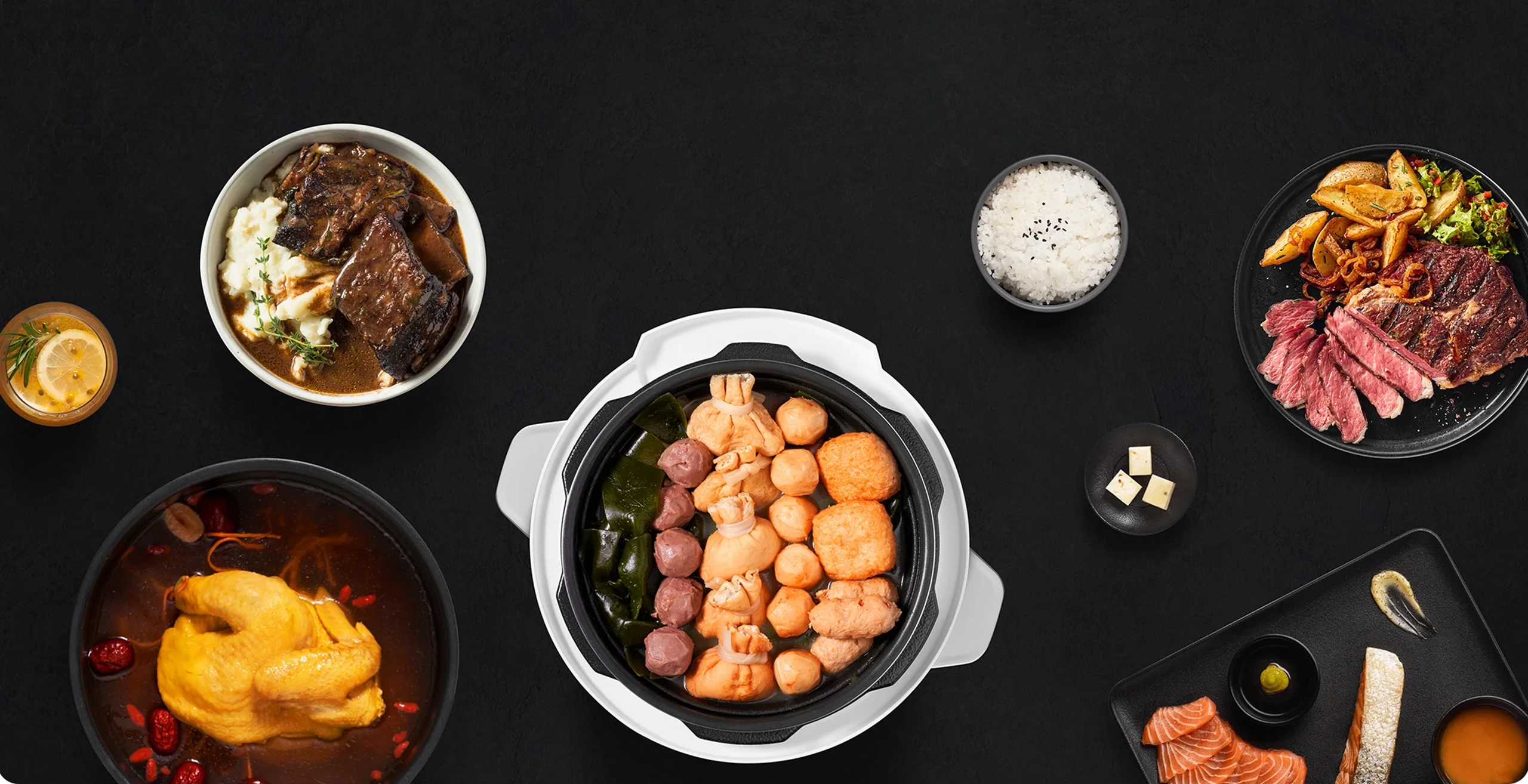 Daugiafunkcinis puodas Xiaomi Electric Pressure Cooker EU 1000 W 4.8 L | 1000 W | 4,8 l | Programų skaičius: 6 | Baltas aprašymas - Prekės nuotrauka