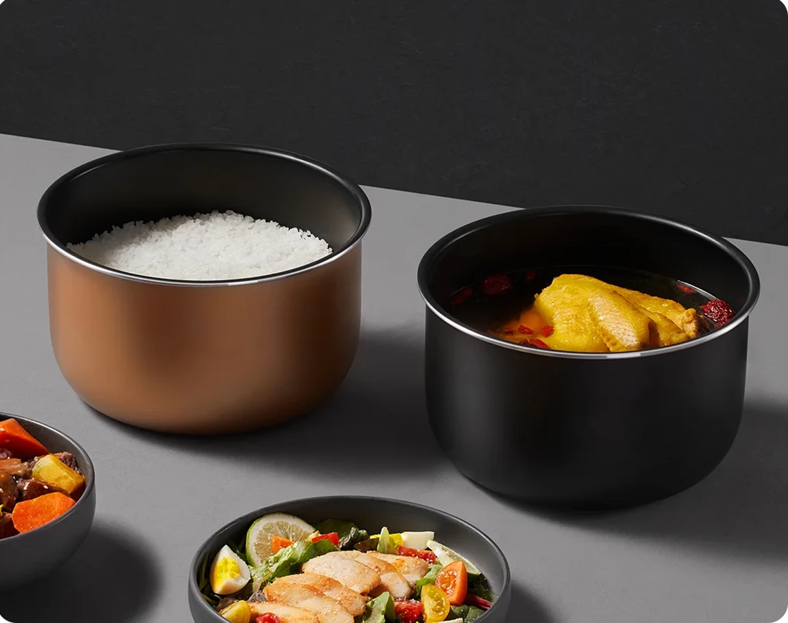 Daugiafunkcinis puodas Xiaomi Electric Pressure Cooker EU 1000 W 4.8 L | 1000 W | 4,8 l | Programų skaičius: 6 | Baltas aprašymas - Prekės nuotrauka