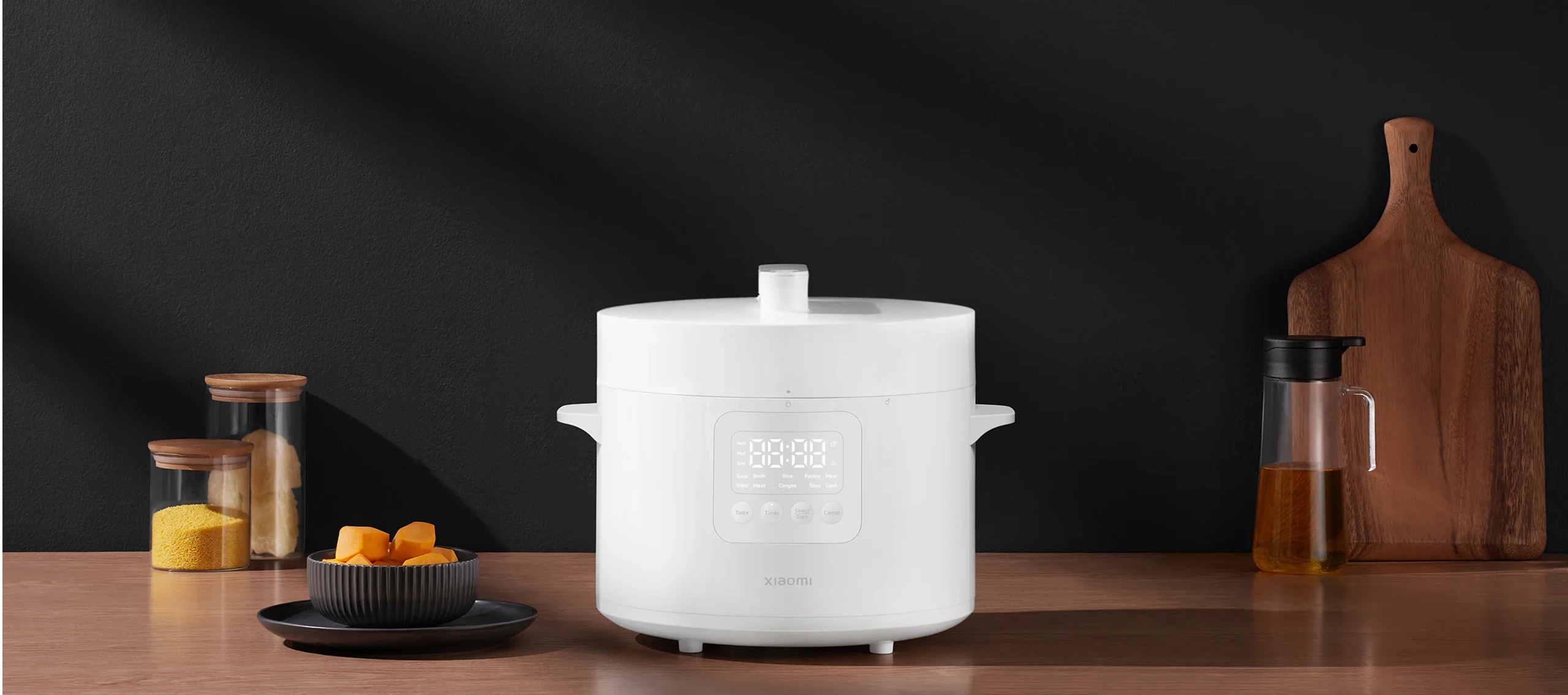 Daugiafunkcinis puodas Xiaomi Electric Pressure Cooker EU 1000 W 4.8 L | 1000 W | 4,8 l | Programų skaičius: 6 | Baltas aprašymas - Prekės nuotrauka
