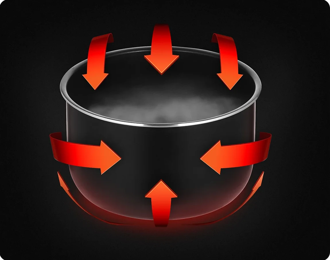 Daugiafunkcinis puodas Xiaomi Electric Pressure Cooker EU 1000 W 4.8 L | 1000 W | 4,8 l | Programų skaičius: 6 | Baltas aprašymas - Prekės nuotrauka