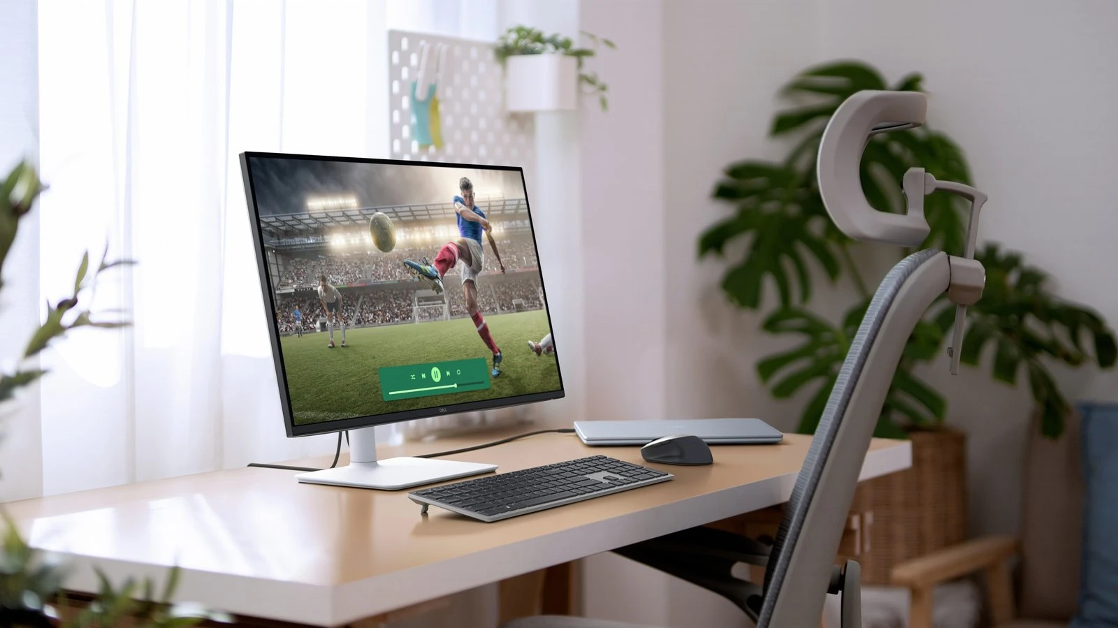 Monitorius Dell 27 Plus 4K S2725QS / 4K UHD (3840 x 2160) / 120 Hz / 2x 5W garsiakalbiai aprašymas - Prekės nuotrauka