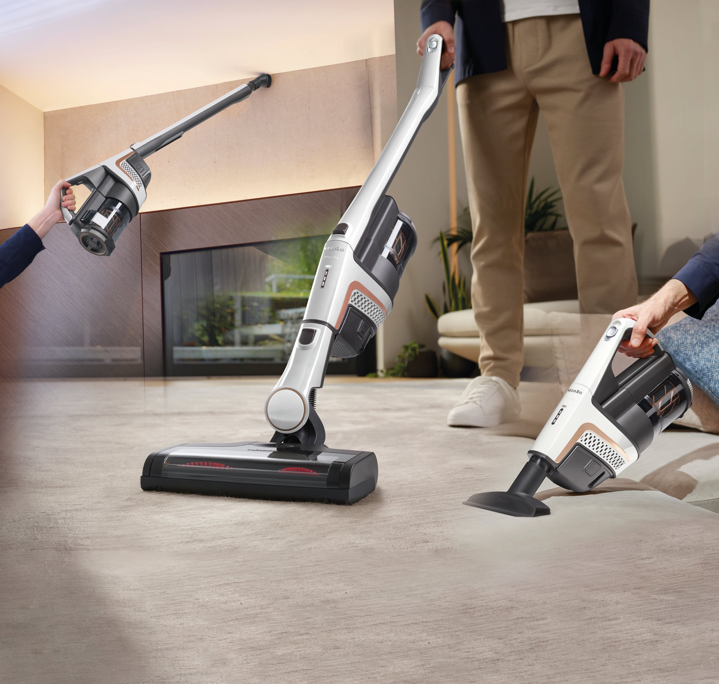 Dulkių siurblys Miele Triflex HX2 Infinity pilkas 125 Gala Edition aprašymas - Prekės nuotrauka Dulkių siurblys Miele Triflex HX2 Infinity pilkas 125 Gala Edition aprašymas - Prekės nuotrauka