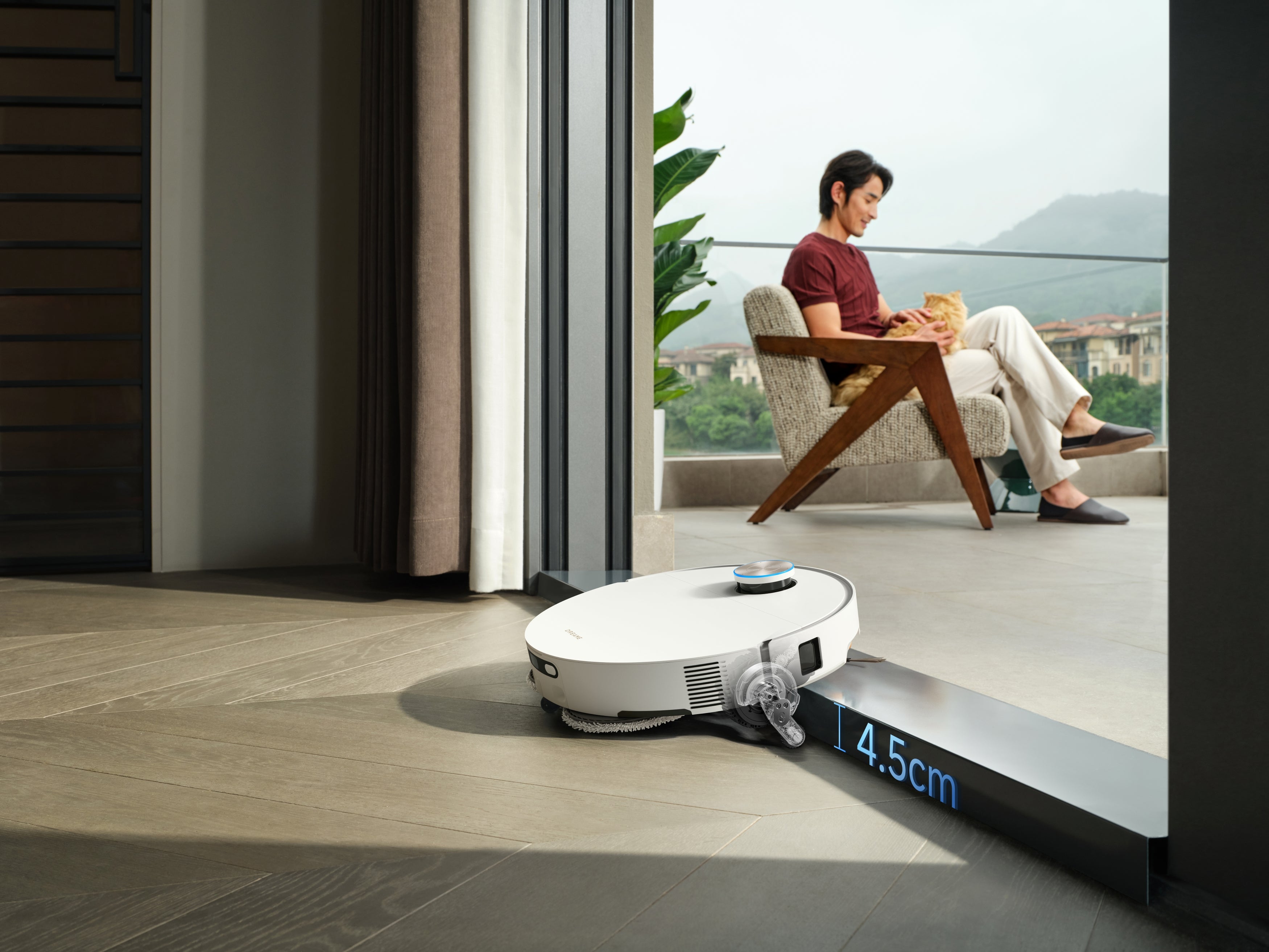Dulkių siurblys - robotas Dreame X60 Ultra, juodos spalvos  RLX86DE aprašymas - Prekės nuotrauka