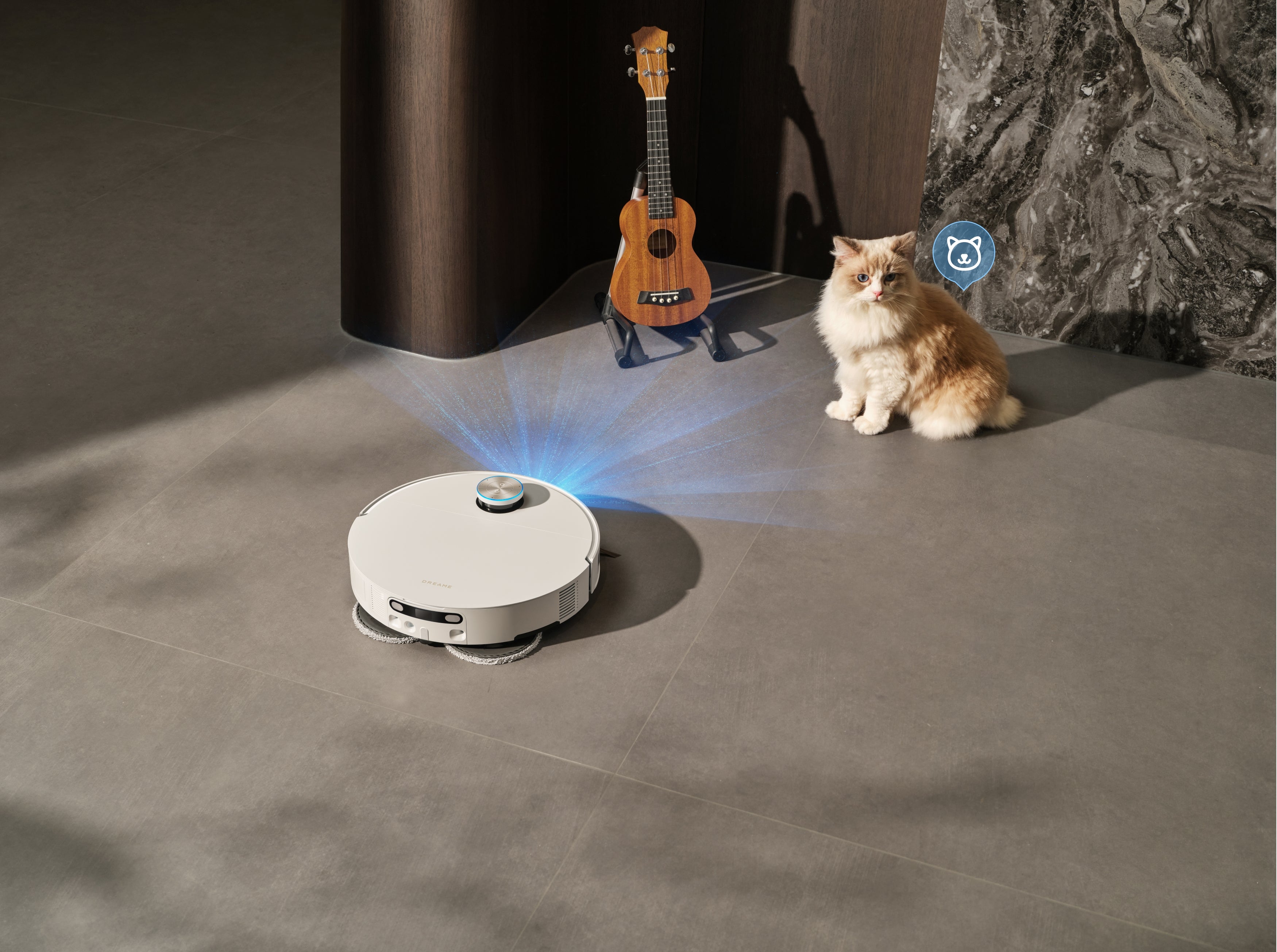 Dulkių siurblys - robotas Dreame X60 Ultra, juodos spalvos  RLX86DE aprašymas - Prekės nuotrauka