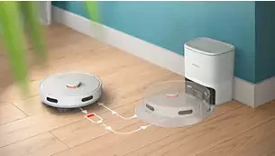 Dulkių siurblys-robotas Philips 2000 Serija XU2100/20, Baltas aprašymas - Prekės nuotrauka