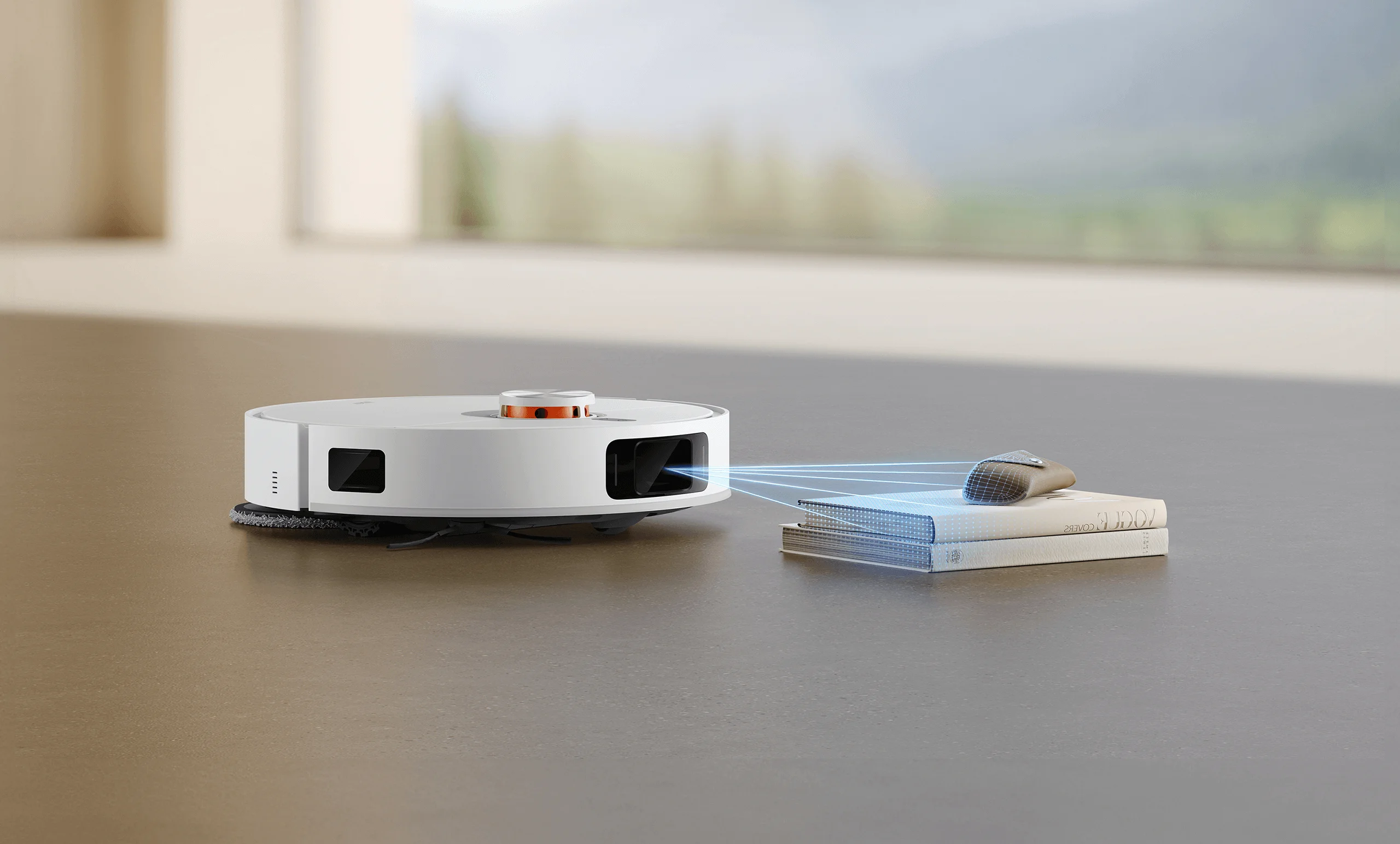 Dulkių siurblys - robotas Xiaomi X20 Pro, Balltas aprašymas - Prekės nuotrauka