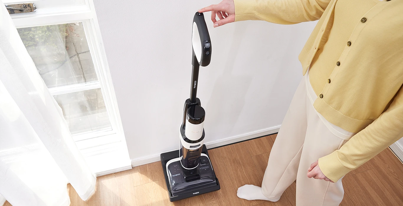Dulkių siurblys „Tineco Floor One S5 Stretch Extreme“ baltas aprašymas - Prekės nuotrauka