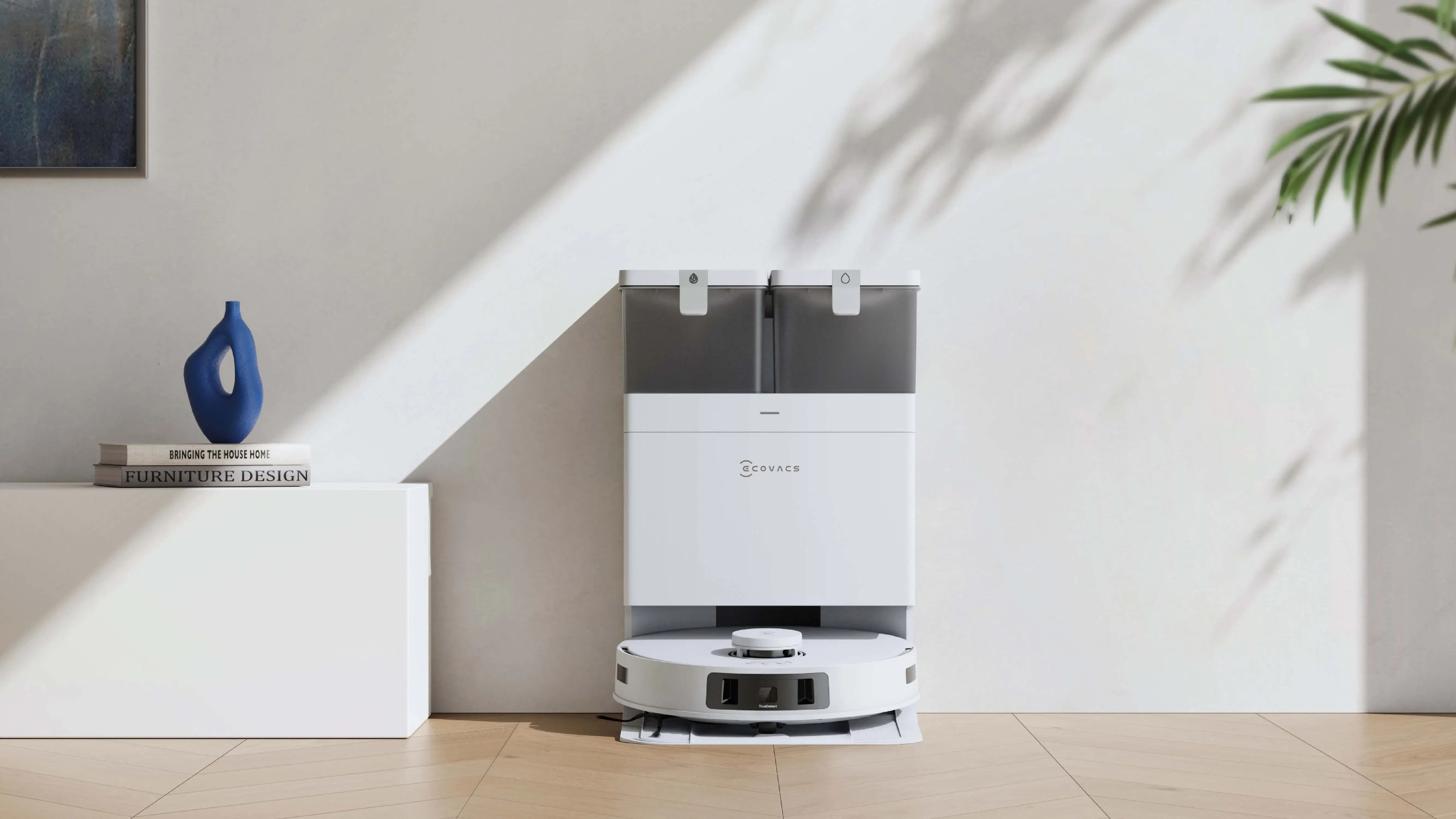 Ecovacs DEEBOT T30C PRO dulkių siurblys - robotas, Baltas aprašymas - Prekės nuotrauka