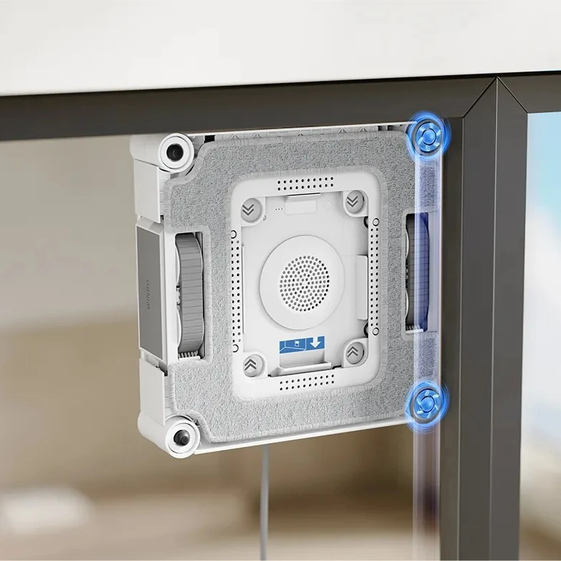 Langų valymo robotas Ecovacs WINBOT W3 OMNI, Baltas/sidabrinis aprašymas - Prekės nuotrauka