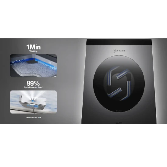 Langų valymo robotas Ecovacs WINBOT W3 OMNI, Baltas/sidabrinis aprašymas - Prekės nuotrauka