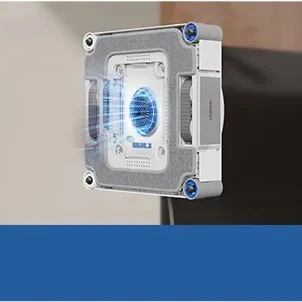Langų valymo robotas Ecovacs WINBOT W3 OMNI, Baltas/sidabrinis aprašymas - Prekės nuotrauka