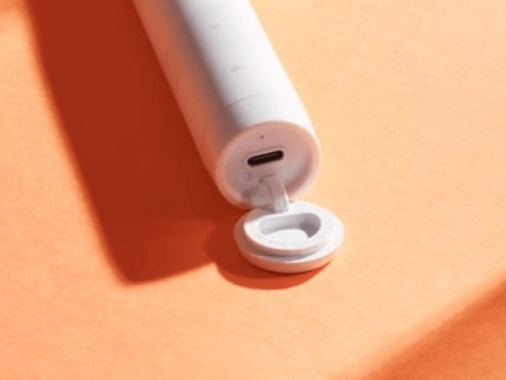 Elektrinis dantų šepetėlis Oclean Flow S, baltos spalvos aprašymas - Prekės nuotrauka