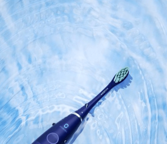 Elektrinis dantų šepetėlis Oclean Flow S, baltos spalvos aprašymas - Prekės nuotrauka