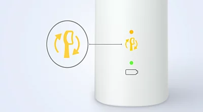 Elektrinis dantų šepetėlis Philips HX3673/13 3100 serija, Baltos spalvos aprašymas - Prekės nuotrauka