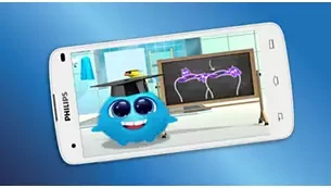 Elektrinis vaikiškas dantų šepetėlis Philips Sonicare For Kids, HX6352/11, žalias aprašymas - Prekės nuotrauka