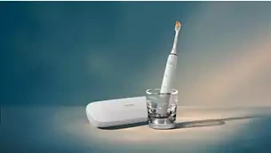 Elektrinis dantų šepetėlis Philips Sonicare DiamondClean 9000 su programėle | HX9911/19 | Baltas aprašymas - Prekės nuotrauka