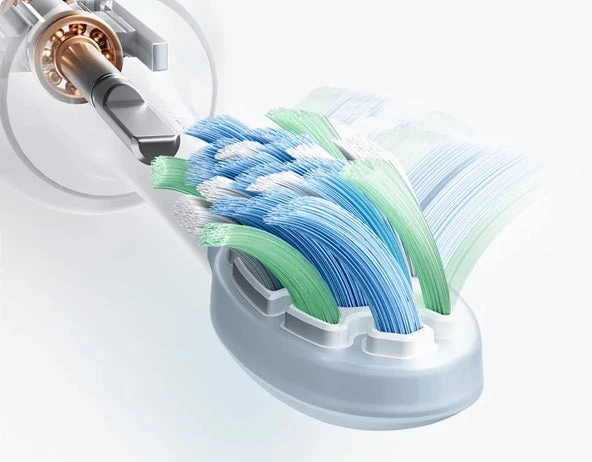 Elektrinis dantų šepetėlis Xiaomi Oscillation, baltas aprašymas - Prekės nuotrauka