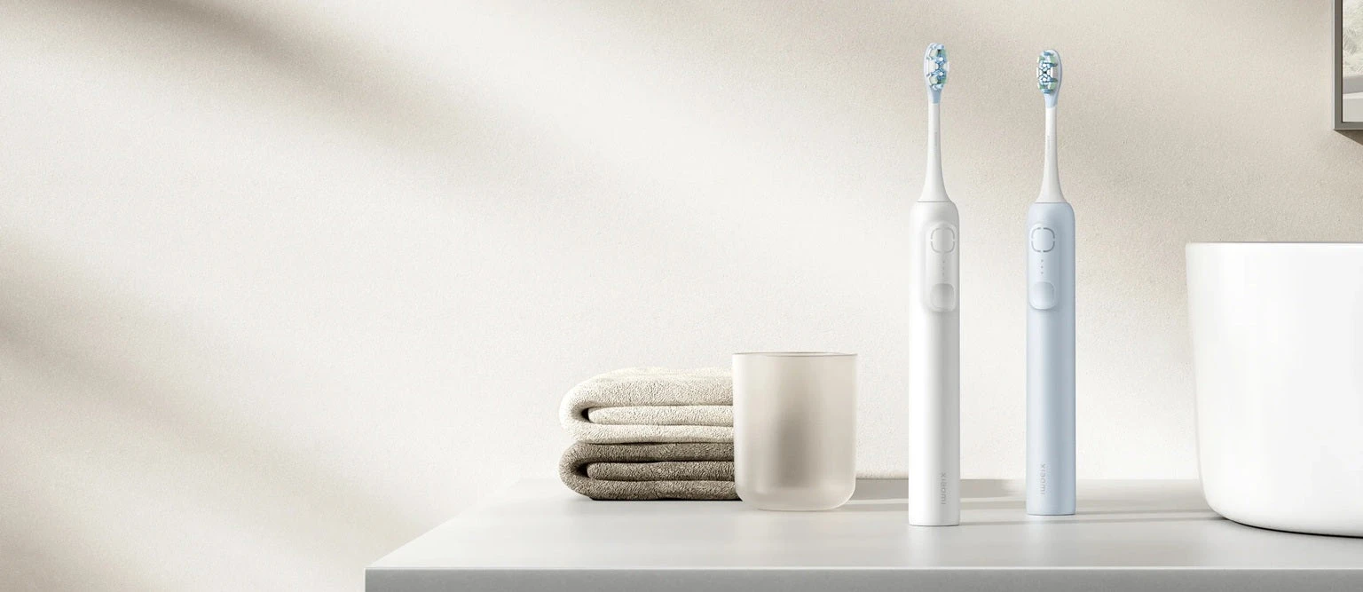 Elektrinis dantų šepetėlis Xiaomi Oscillation, baltas aprašymas - Prekės nuotrauka