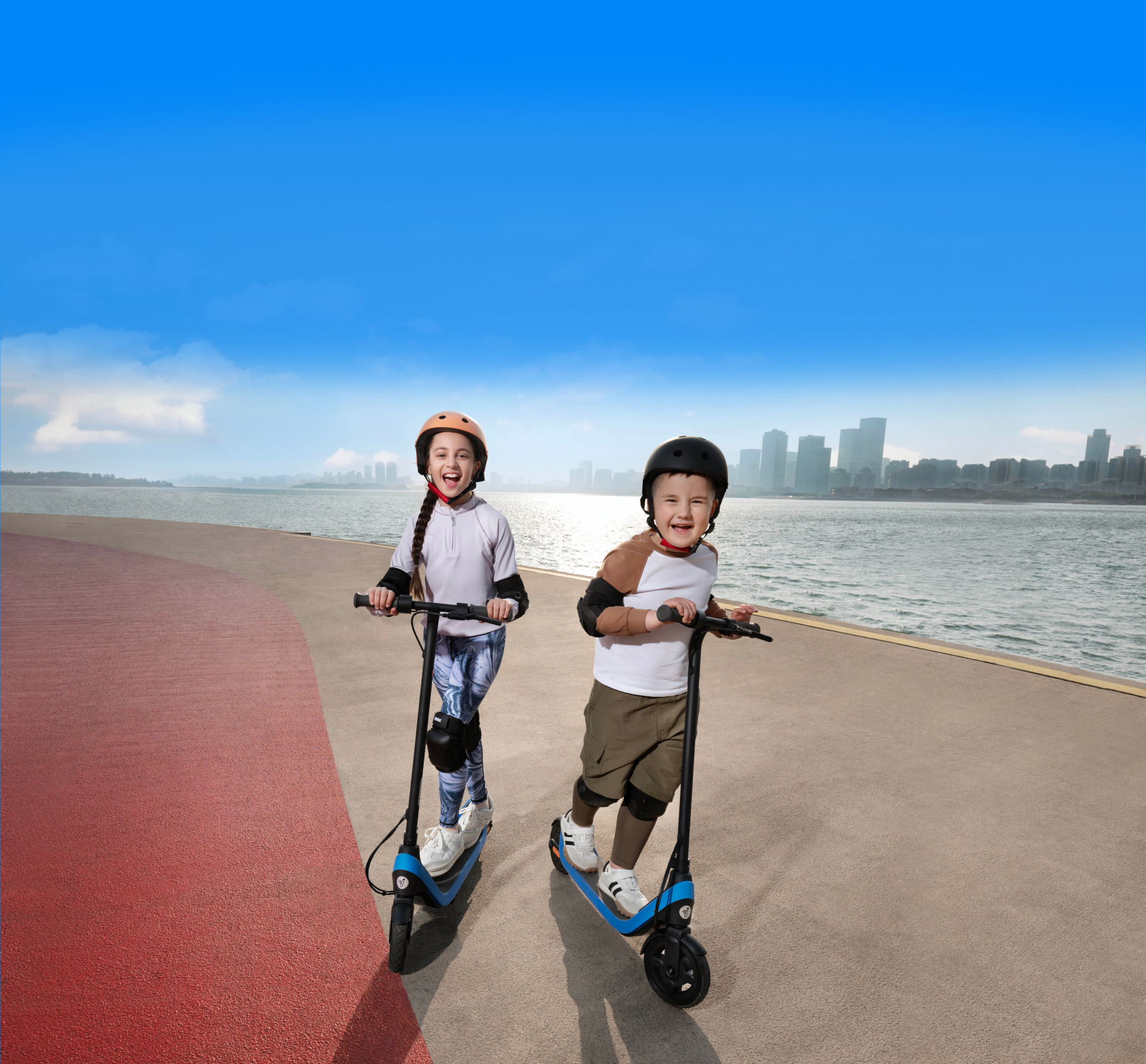 Elektrinis paspirtukas Segway C2 Lite Kids eKickScooter | 130 W | 16 km/h | 7
