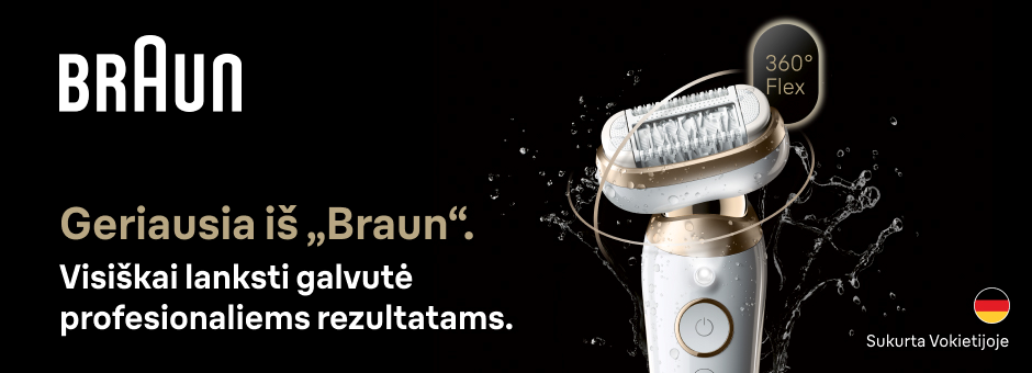 Epiliatorius Braun Silk•épil 9 Flex SES9-060 3D aprašymas - Prekės nuotrauka