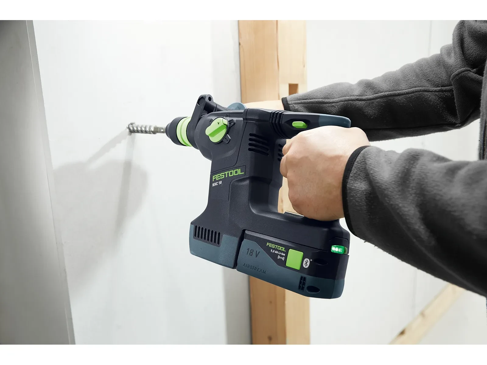 Akumuliatorinis kombinuotas perforatorius Festool KHC 18 EB-Basic, be akumuliatoriaus ir kroviklio | 577447 aprašymas - Prekės nuotrauka
