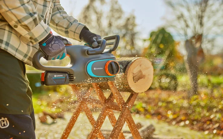 Gardena Akumuliatorinis grandininis pjūklas PowerSaw 250/18V P4A, paruoštas naudojimui rinkinys | 14790-20 aprašymas - Prekės nuotrauka