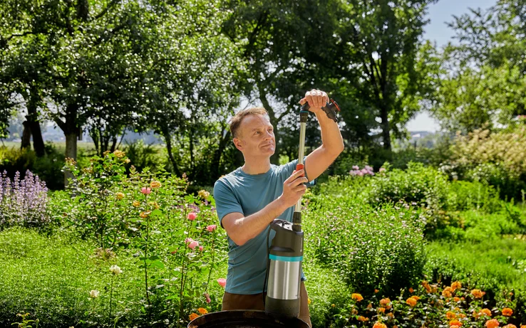 Gardena Automatinis lietaus vandens bako siurblys 4700/2 inox aprašymas - Prekės nuotrauka