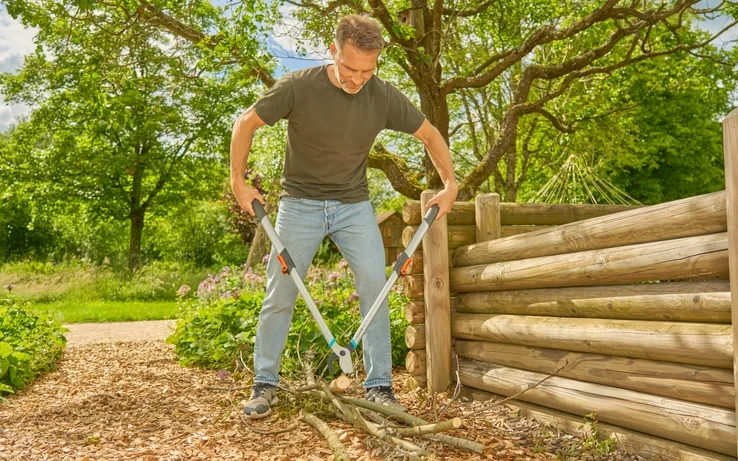 Gardena teleskopinės genėjimo žirklės šviežiai medienai TeleCut Basic | 12020-20 aprašymas - Prekės nuotrauka