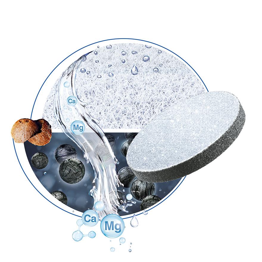 Gertuvė Brita Vital + 2 Brita MicroDisc vandens filtrai, žalios spalvos aprašymas - Prekės nuotrauka