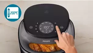 Gruzdintuvė Philips 3000 serija „Airfryer“ 6,2 l NA331/00 aprašymas - Prekės nuotrauka
