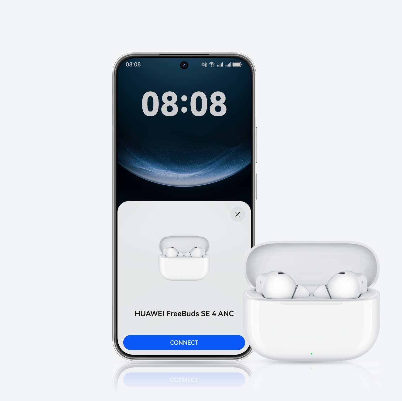 HUAWEI FreeBuds SE 4 ANC Black aprašymas - Prekės nuotrauka