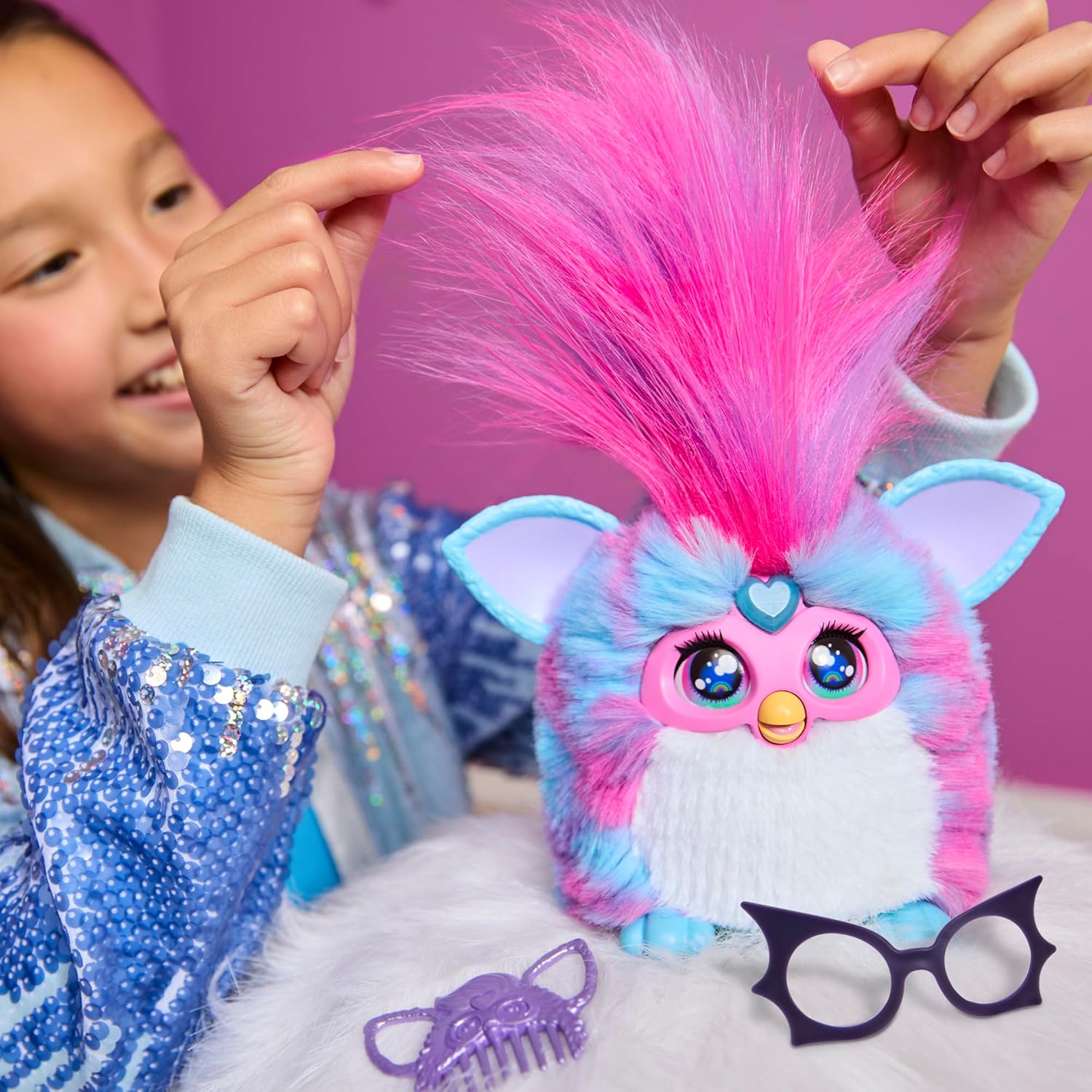 Interaktyvus žaislas Furby „ Vibes“ aprašymas - Prekės nuotrauka