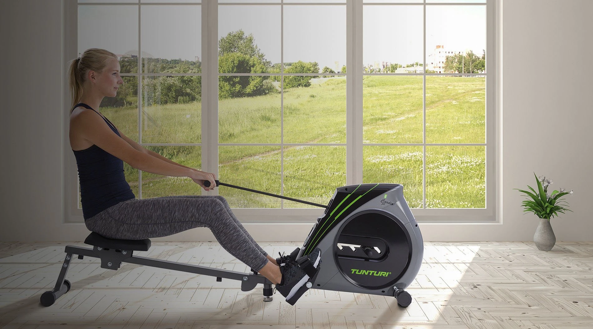 Irklavimo treniruoklis Tunturi Cardio Fit R20 aprašymas - Prekės nuotrauka