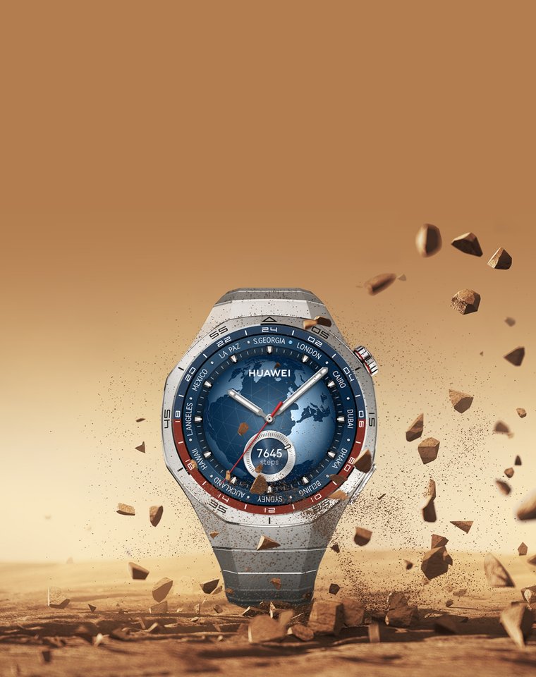 Išmanusis laikrodis Huawei Watch GT 5 Pro Elite (46 mm), Titatinis korpusas ir apyrankė aprašymas - Prekės nuotrauka