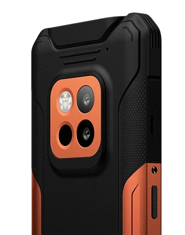 Išmanusis telefonas MyPhone Hammer Construction 2 5G Thermal, 8/256GB, oranžinis aprašymas - Prekės nuotrauka