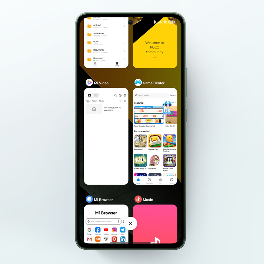 Išmanusis telefonas Xiaomi Poco M7 Pro 5G Dual Sim 12/512 GB, Juodas aprašymas - Prekės nuotrauka