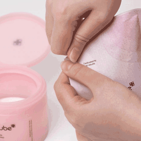 Medicube PDRN Pink Collagen Toning Gel Toner Pad veido valymo padeliai su PDRN, 120 ml/70 vnt aprašymas - Prekės nuotrauka