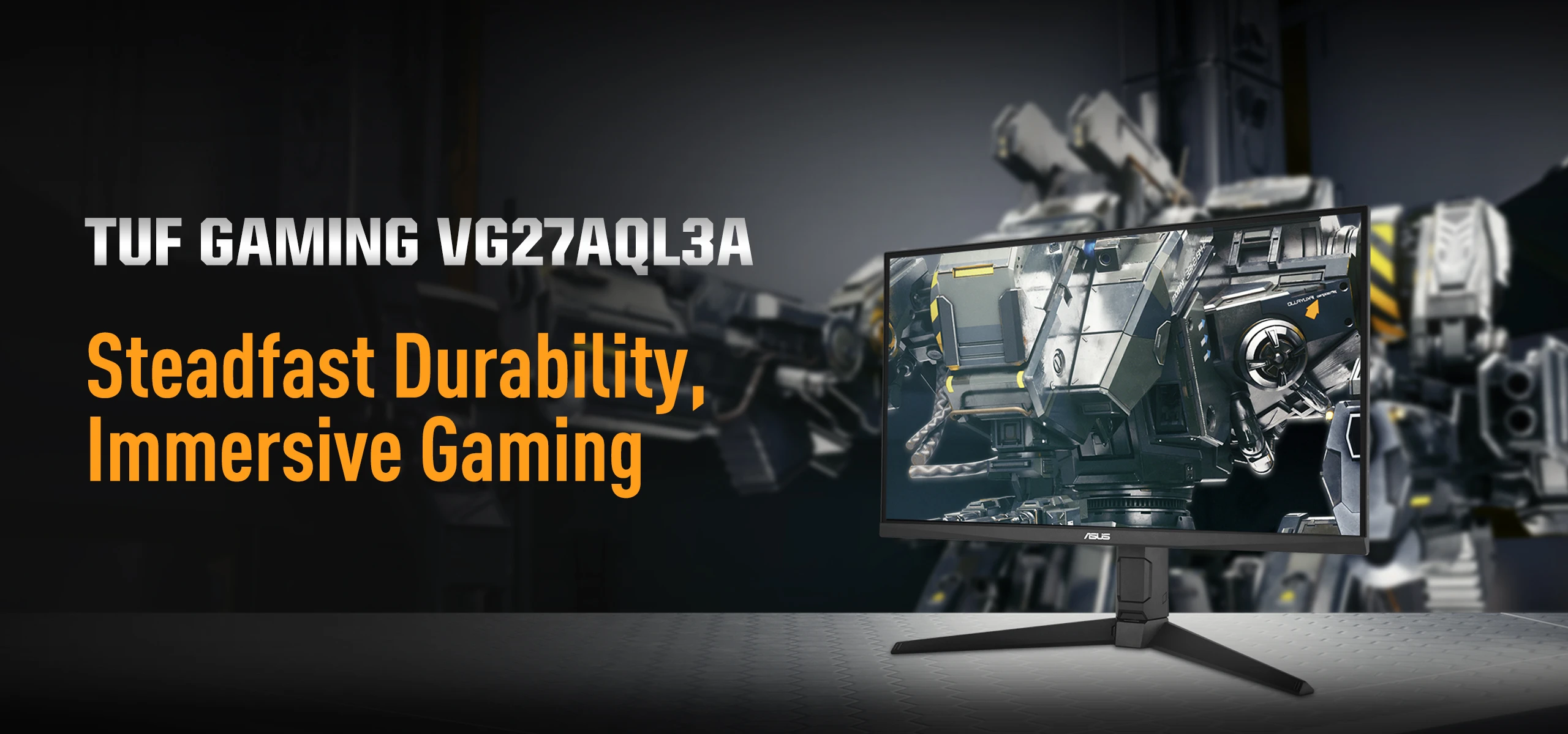 Monitorius ASUS TUF Gaming VG27AQL3A, 27