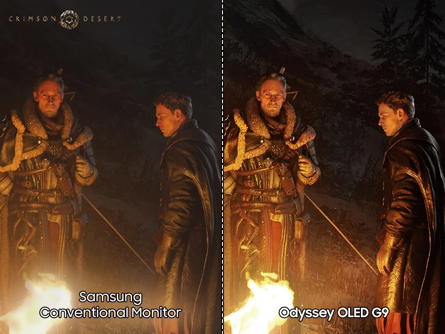 Žaidimų monitorius 49 colių „Odyssey OLED G9“ (G95SD) DQHD 240 Hz (LS49DG954SUXEN) aprašymas - Prekės nuotrauka