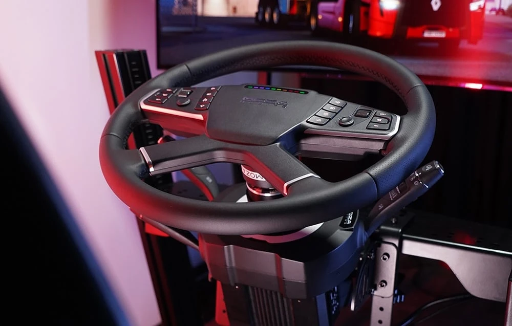 Moza Racing RS065 (PC) Daugiafunkcinės valdymo svirtelės – posūkiams ir valytuvams aprašymas - Prekės nuotrauka