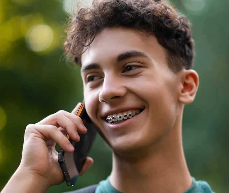 Išmanusis telefonas MyPhone Hammer Energy X2 4G, 6/128GB, oranžinis aprašymas - Prekės nuotrauka