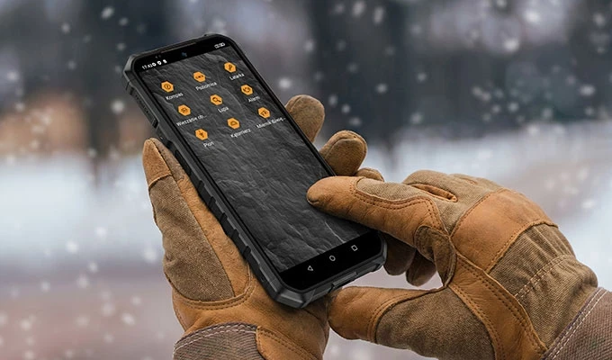 Išmanusis telefonas MyPhone Hammer Iron V, 4G, 6/64GB, juodas aprašymas - Prekės nuotrauka