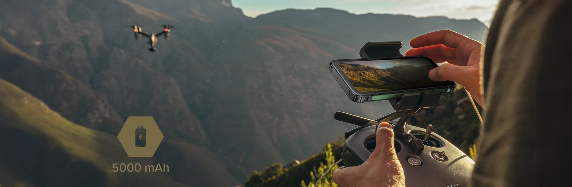Išmanusis telefonas MyPhone Hammer Ranger 4G, 6/128GB, žalias aprašymas - Prekės nuotrauka