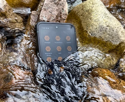 Išmanusis telefonas MyPhone Hammer Ranger 4G, 8/256GB, žalias aprašymas - Prekės nuotrauka
