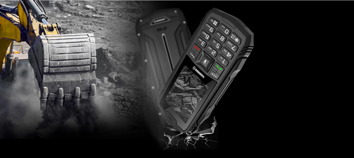 Mobilusis telefonas MyPhone Hammer Rock, 2,4