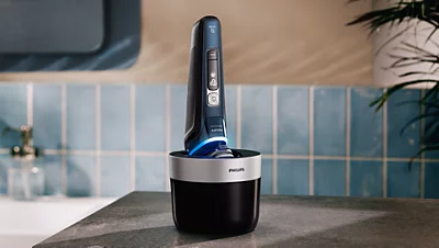 Philips i9000 Prestige Barzdaskutė drėgnam ir sausam skutimui su „SkinIQ“ | XP9201/33 aprašymas - Prekės nuotrauka