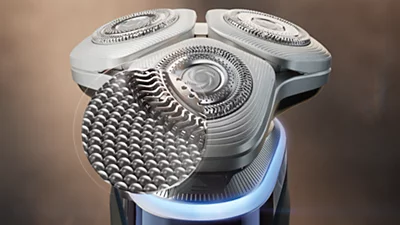 Philips i9000 Prestige Barzdaskutė drėgnam ir sausam skutimui su „SkinIQ“ | XP9201/33 aprašymas - Prekės nuotrauka
