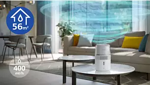 Oro drėkintuvas Philips HU5710/00, Baltas aprašymas - Prekės nuotrauka